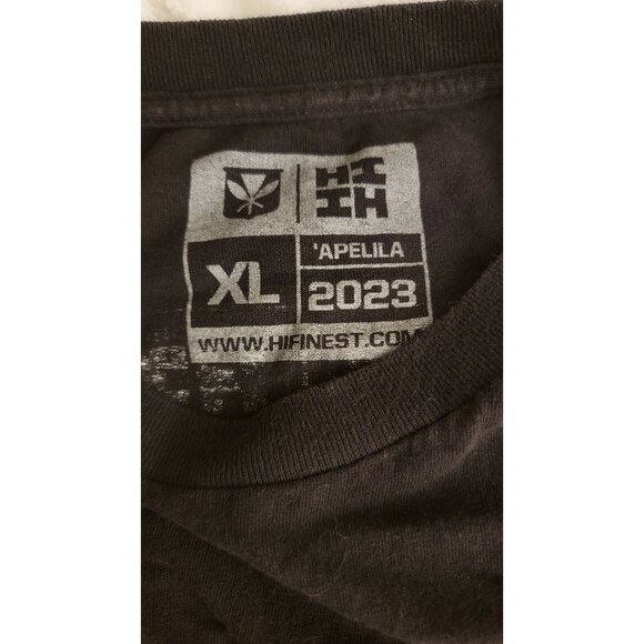 Hawaiis Finest The Peoples Brand Black T-Shirt XL - Picture 5 of 5